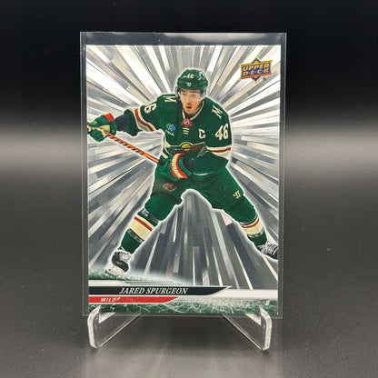 2024-25 UD Series 2 JARED SPURGEON #336 Outburst - Minnesota Wild