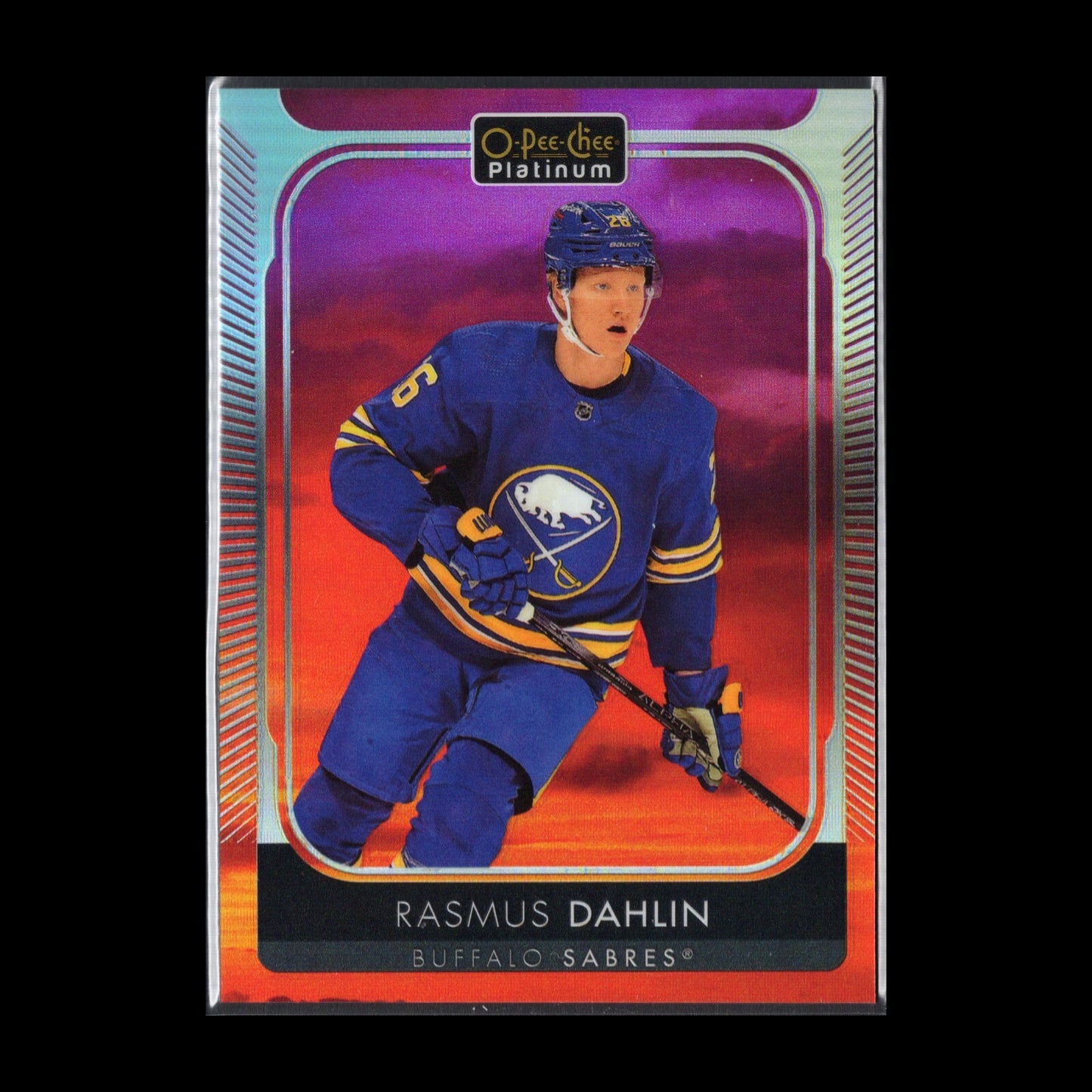 2021-22 O-Pee-Chee Platinum RASMUS DAHLIN #168 Sunset - Buffalo Sabres