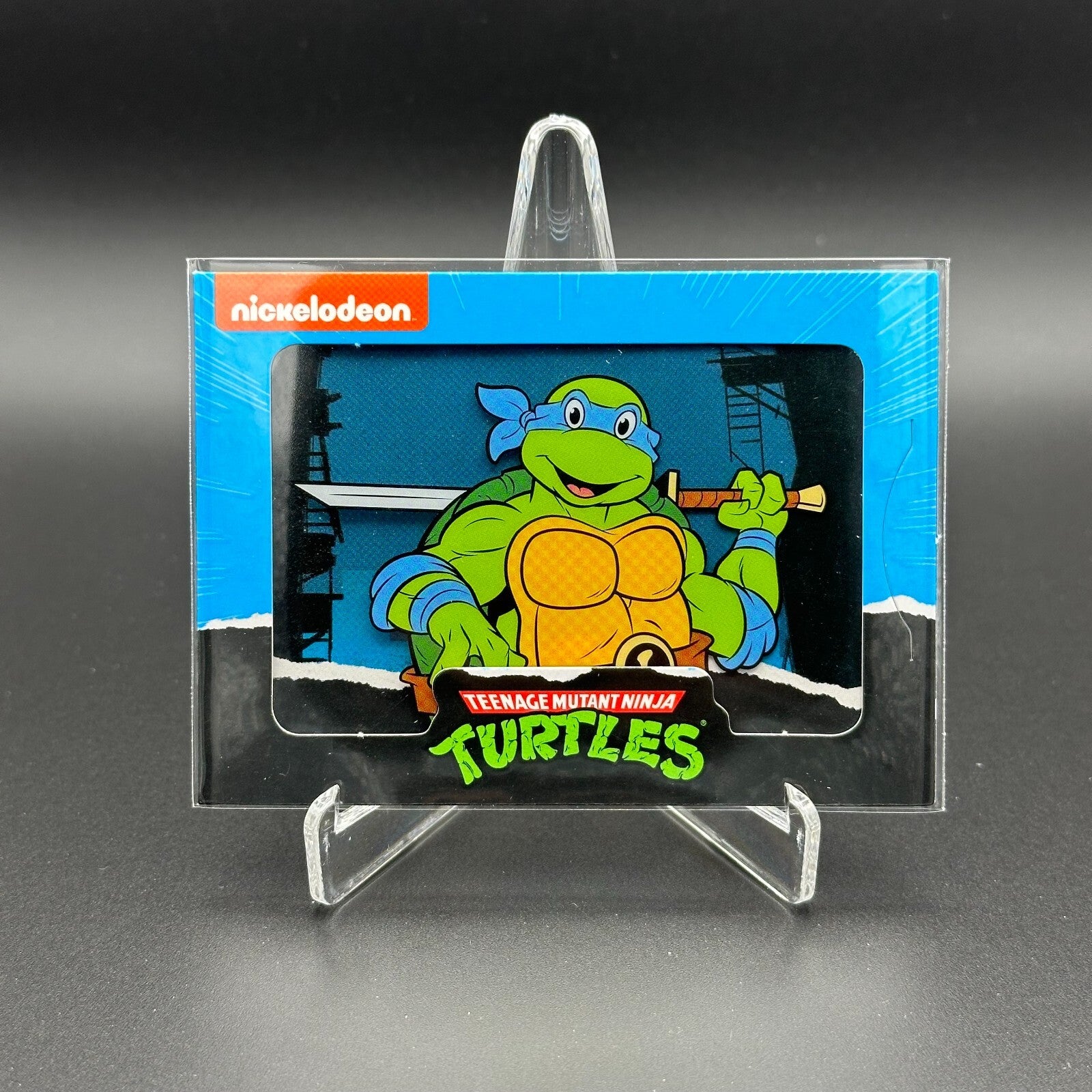 2024 FigPin Cybercel TMNT Series 1 LEONARDO #TMN-01-01 Common - UNSCANNED