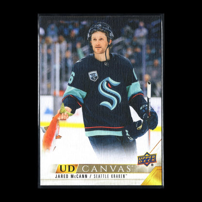 2022-23 UD Series 1 JARED McCANN #C67 UD Canvas - Seattle Kraken