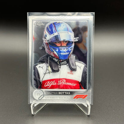 2022 Topps Chrome F1 Formula 1 VALTTERI BOTTAS #60 - Alfa Romeo