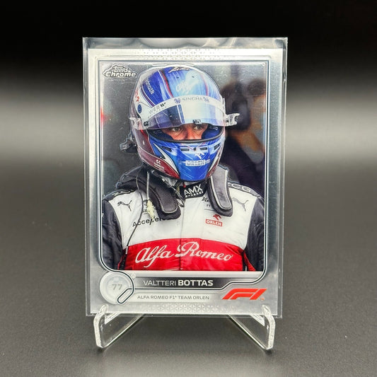 2022 Topps Chrome F1 Formula 1 VALTTERI BOTTAS #60 - Alfa Romeo