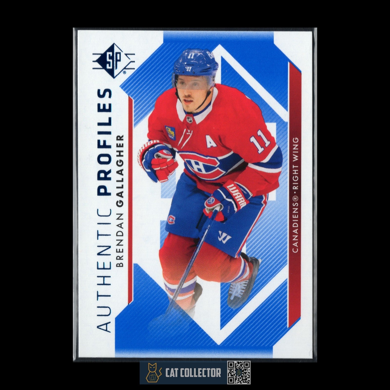 2023-24 UD SP Authentic BRENDAN GALLAGHER #AP-10 Authentic Profiles