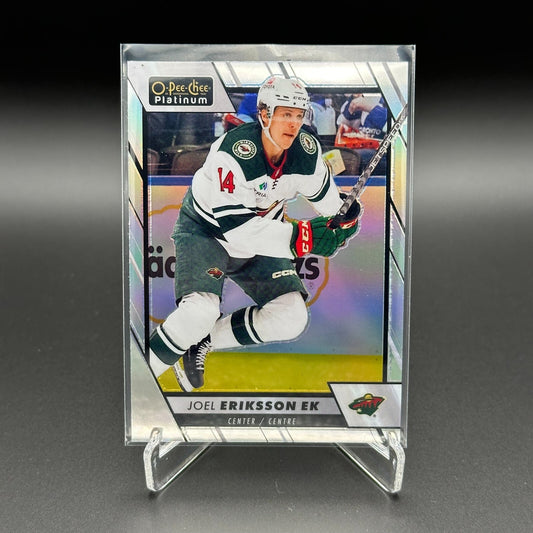 2023-24 O-Pee-Chee Platinum JOEL ERIKSSON EK #77 Rainbow - Minnesota Wild