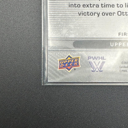 2024-25 UD PWHL MAUREEN MURPHY #57 Young Guns Outburst RC - 1st EDITION!