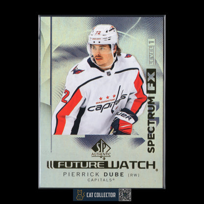 2024-25 UD SP Authentic PIERRICK DUBE #S-60 Spectrum FX Bounty