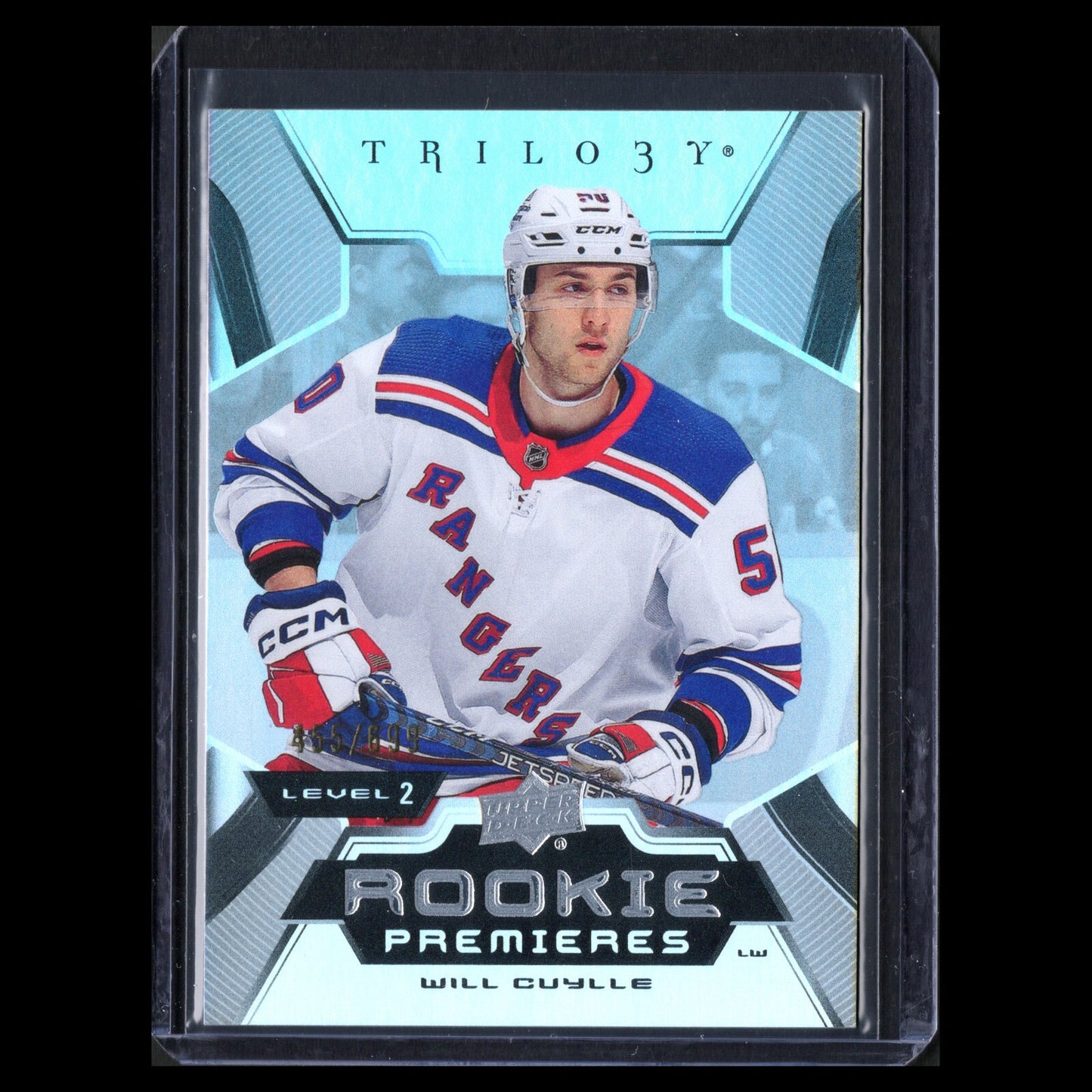 2023-24 UD Trilogy WILL CUYLLE #173 Uncommon Rookie Premieres Level 2 /699