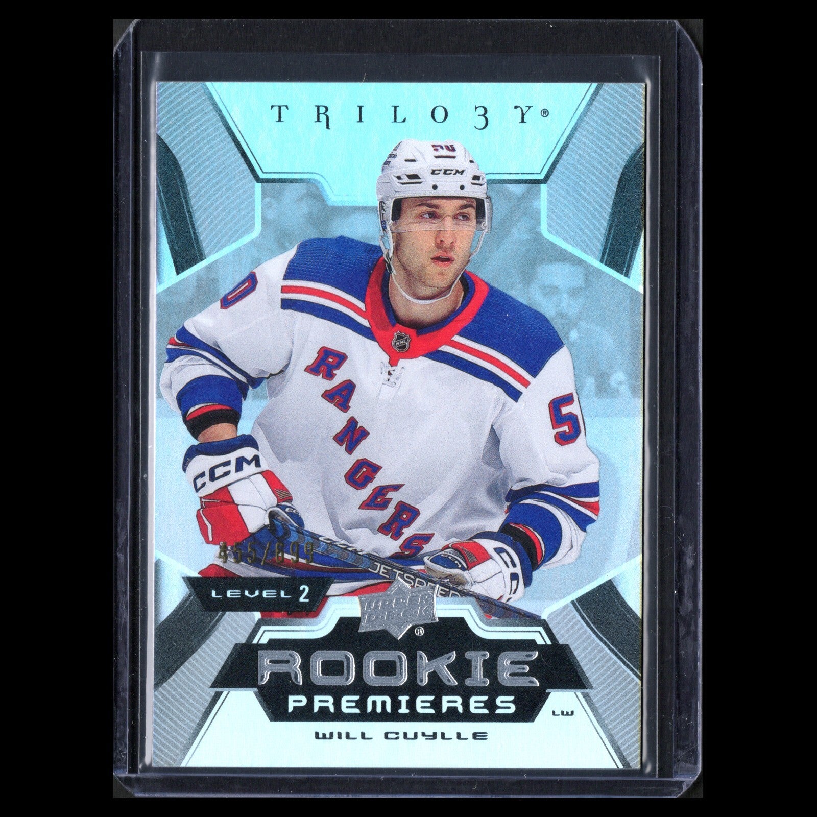 2023-24 UD Trilogy WILL CUYLLE #173 Uncommon Rookie Premieres Level 2 /699