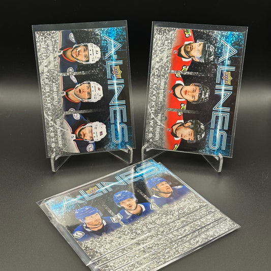 2024-25 Upper Deck Series 1 A-LINES inserts ~ YOU PICK from the list!