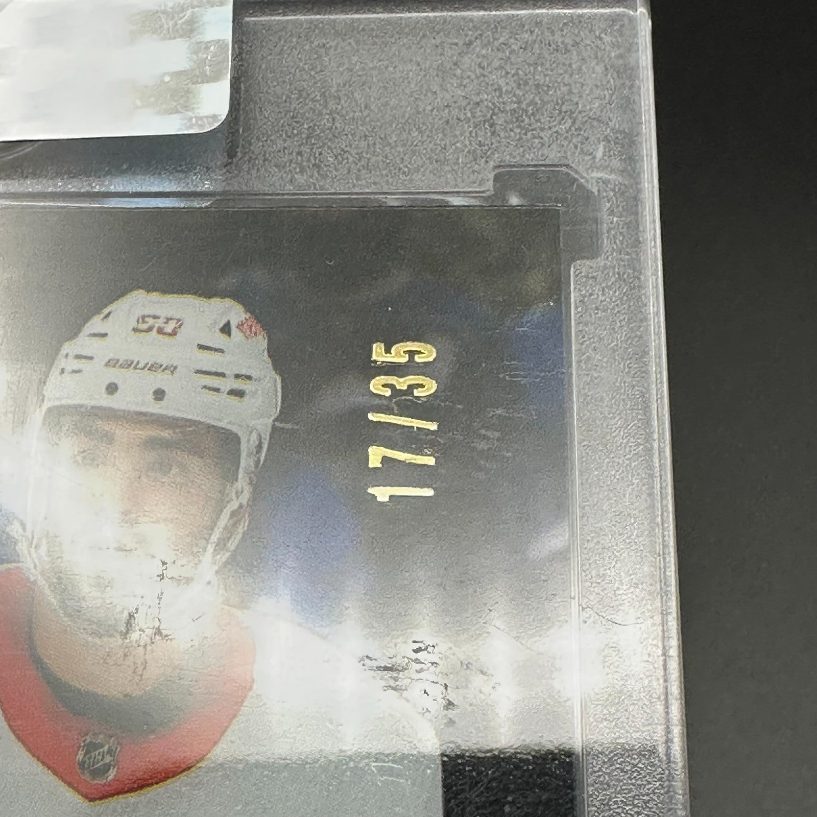 2021-22 UD Clear Cut JOE VELENO #CC-VL Exclusives Rookie RC /35 Autograph