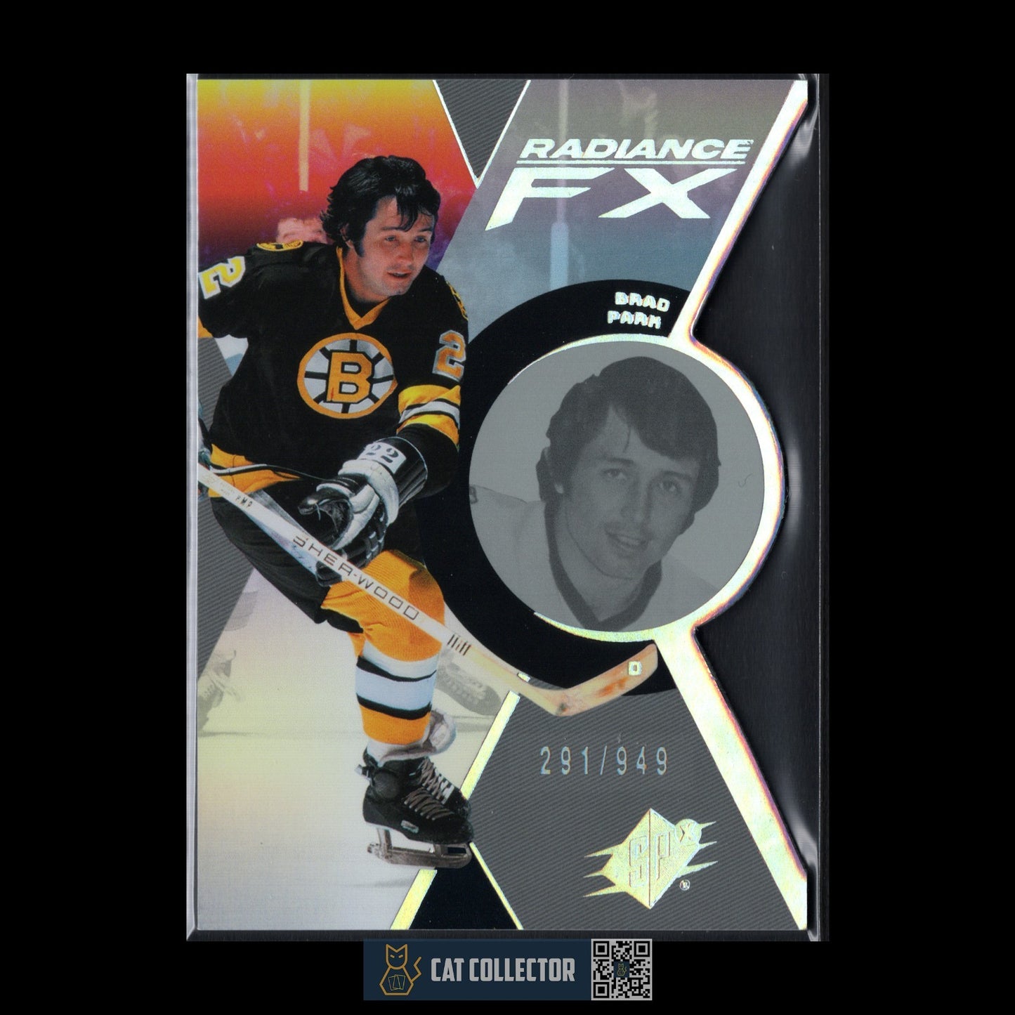 2023-24 UD SPx BRAD PARK #RFX-5 Radiance FX /949