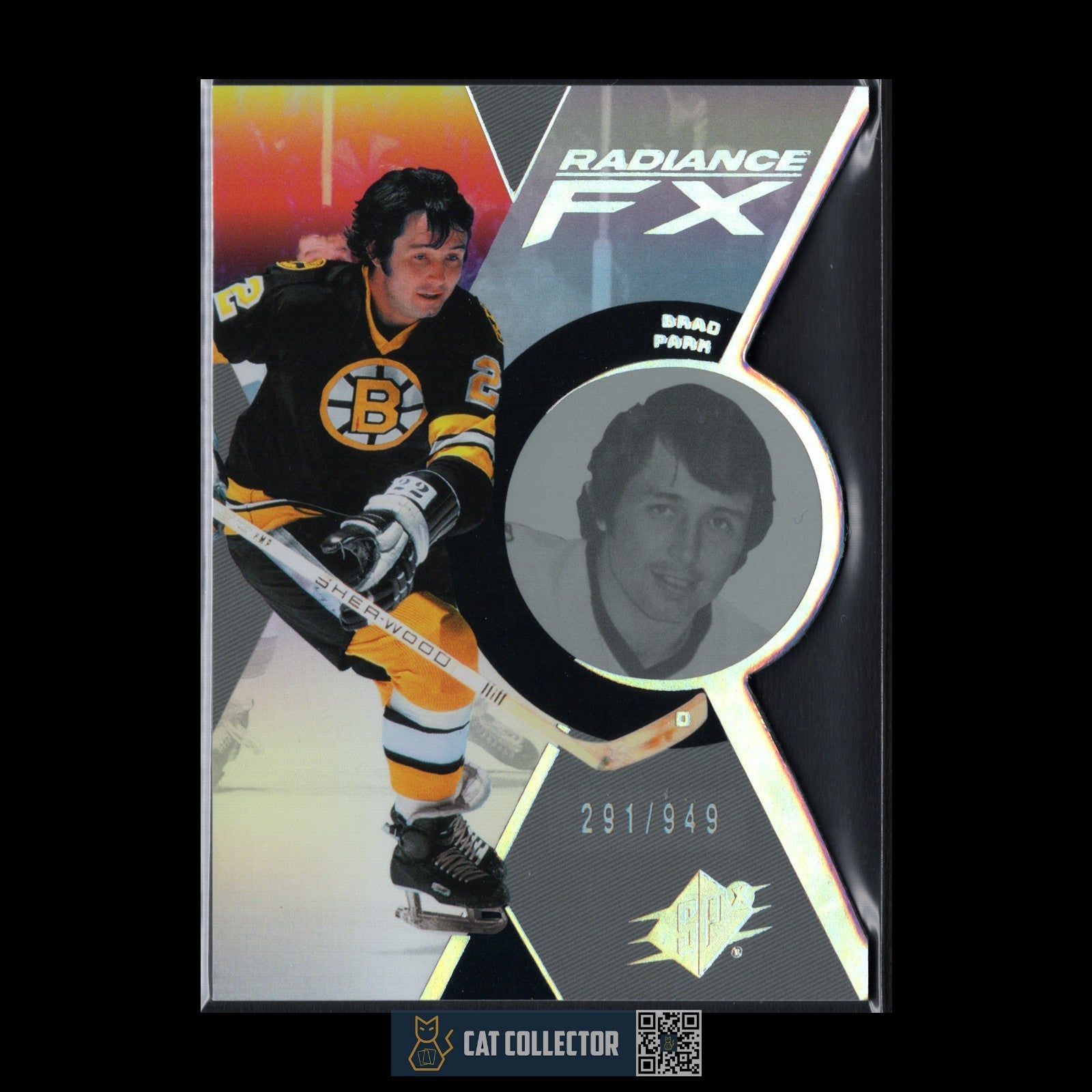 2023-24 UD SPx BRAD PARK #RFX-5 Radiance FX /949