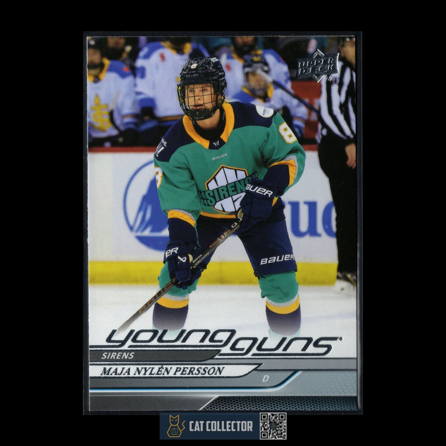 2024-25 UD PWHL MAJA NYLEN PERSSON #62 Young Guns Rookie - New York Sirens