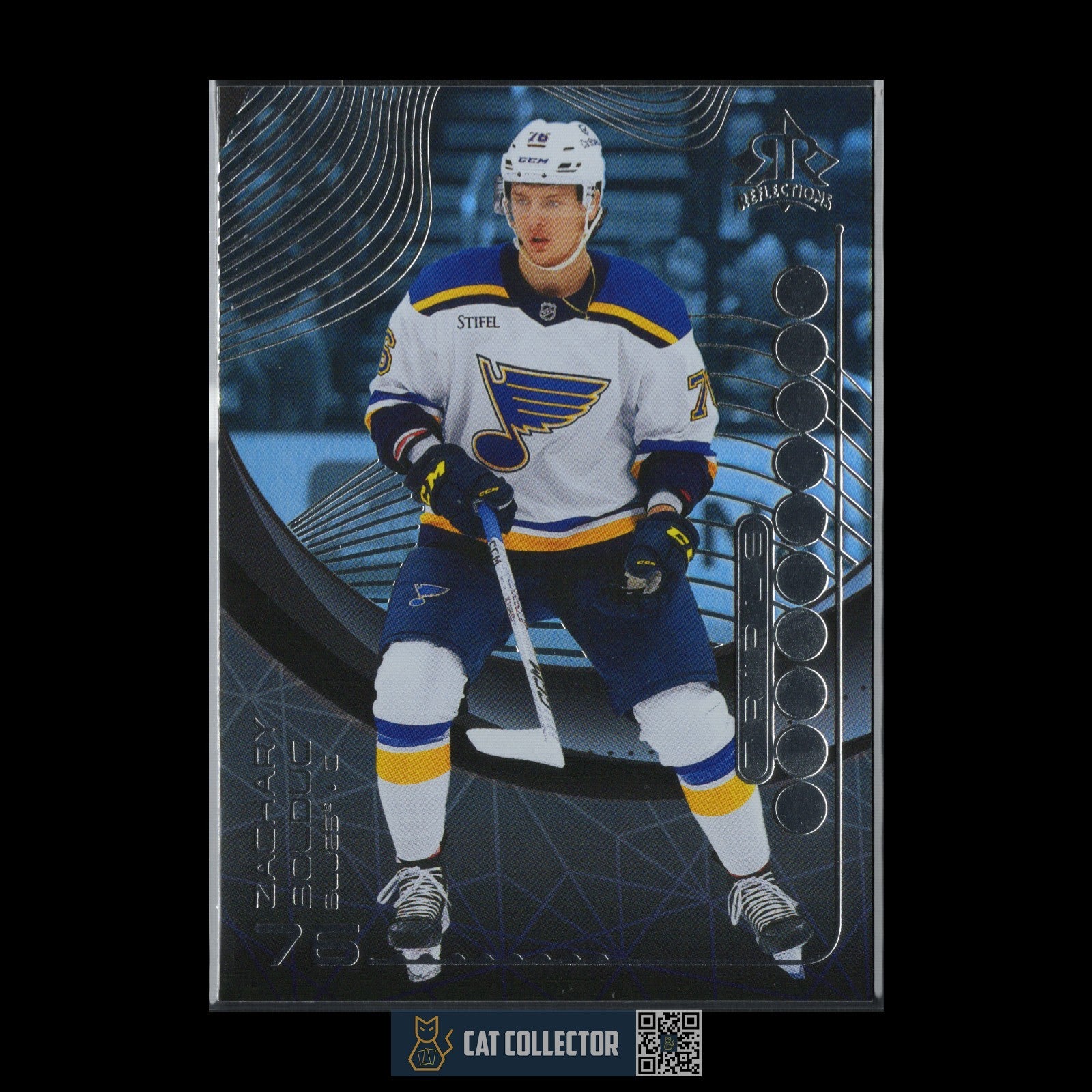 2024-25 UD Extended ZACHARY BOLDUC #TDR-14 Triple Dimensions Reflections Rookie