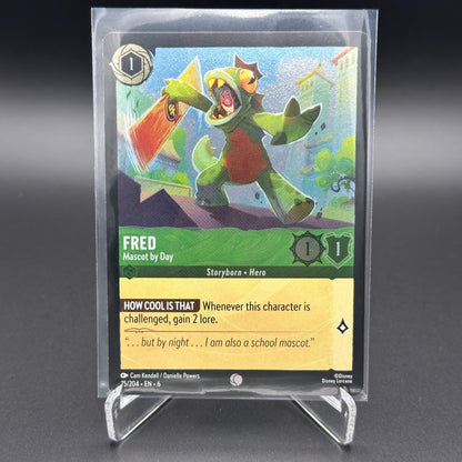 2024 Lorcana Azurite Sea FRED MASCOT BY DAY #75 Common Cold Foil