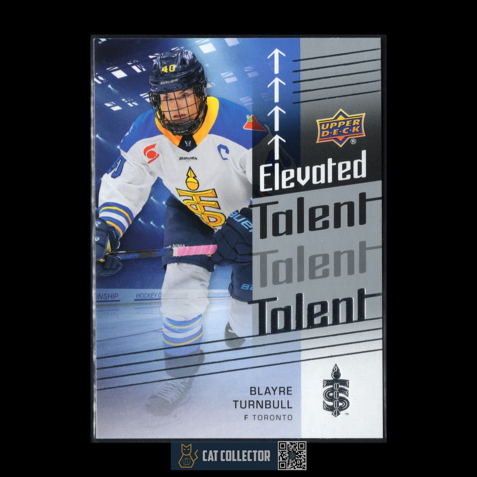 2024-25 Upper Deck PWHL BLAYRE TURNBULL #ET-17 Elevated Talent Toronto Sceptres