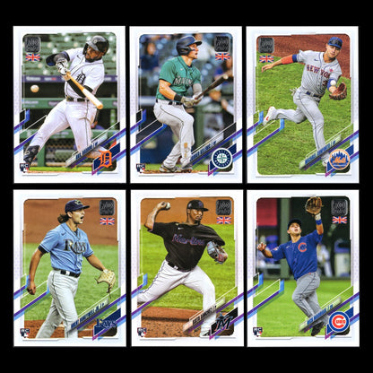 2021 Topps Baseball UK Edition Rookie/Base ~ YOU PICK from list!