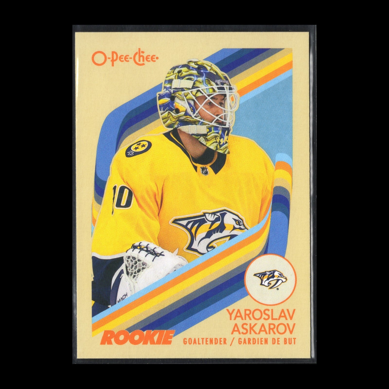 2023-24 O-Pee-Chee YAROSLAV ASKAROV #541 Retro Rookie RC - Nashville Predators