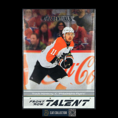 2024-25 UD Credentials TRAVIS KONECNY #FRT-TK Front Row Talent