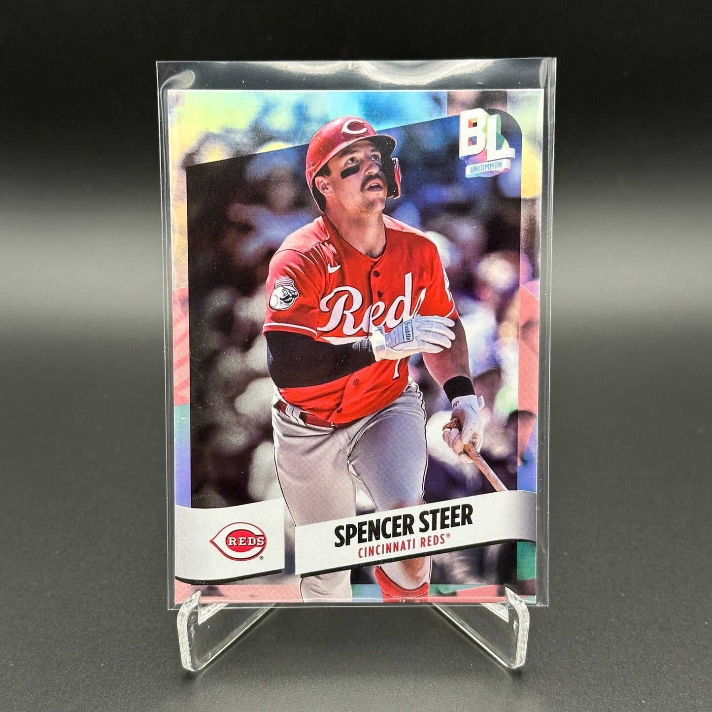 2024 Topps Big League SPENCER STEER #234 Rainbow foil - Cincinnati Reds