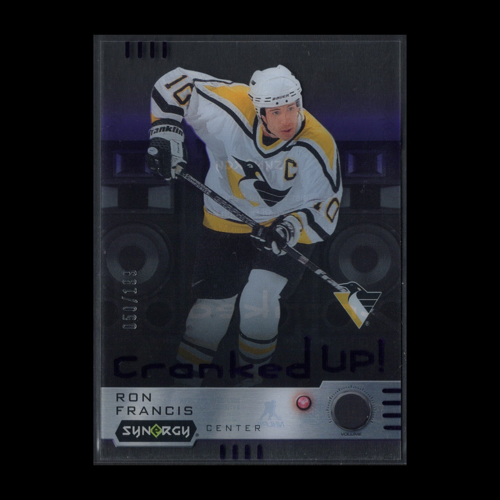 2023-24 UD Synergy RON FRANCIS #CR-RF Cranked Up Purple /199
