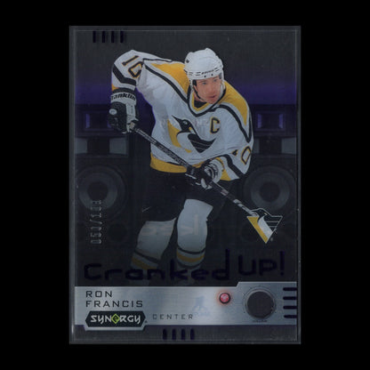 2023-24 UD Synergy RON FRANCIS #CR-RF Cranked Up Purple /199