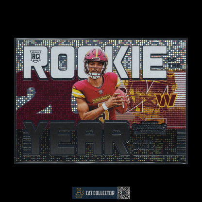 2024 Panini Contenders JAYDEN DANIELS #2 Rookie of the year RC