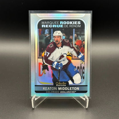 2021-22 O-Pee-Chee Platinum KEATON MIDDLETON #261 Marquee Rookie Rainbow RC