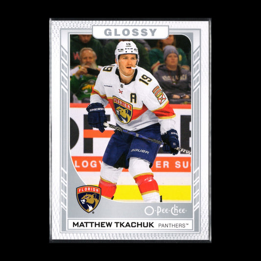 2023-24 UD Series 2 MATTHEW TKACHUK #R-30 O-Pee-Chee Glossy - Florida Panthers