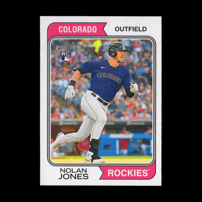 2023 Topps Heritage Baseball Rookies & Inserts ~ YOU PICK from the list!