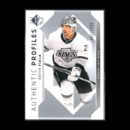 2023-24 UD SP Authentic KEVIN FIALA #AP-15 Authentic Profiles 1001/1299
