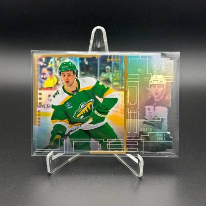 2023-24 UD Extended series BROCK FABER #UD3-7 Die-Cut - Minnesota Wild