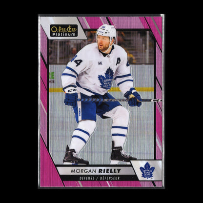2023-24 O-Pee-Chee Platinum MORGAN RIELLY #152 Matte Pink - Toronto Maple Leafs