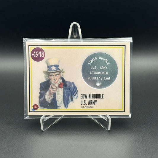 2022 HA 1918: End of the Great War EDWIN HUBBLE # Replica dog tag Limited to 49