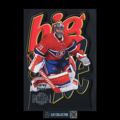 2021 SkyBox Metal Universe CAREY PRICE #BM-35 Big Man on Ice Die-Cut