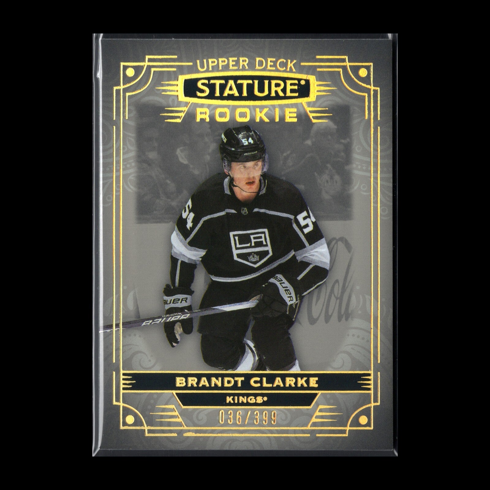 2022-23 Upper Deck Stature BRANDT CLARKE #141 RC /399 - Los Angeles Kings