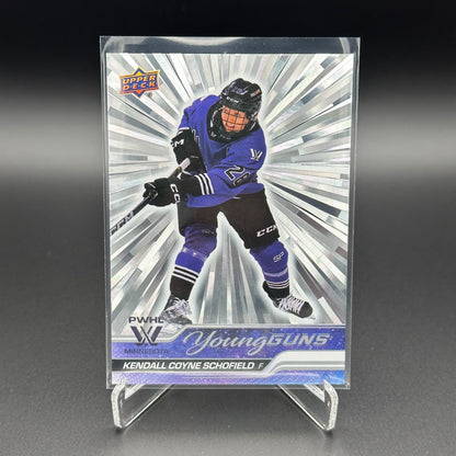 2024-25 UD PWHL KENDALL COYNE SCHOFIELD #53 Young Guns Outburst RC 1st EDITION!