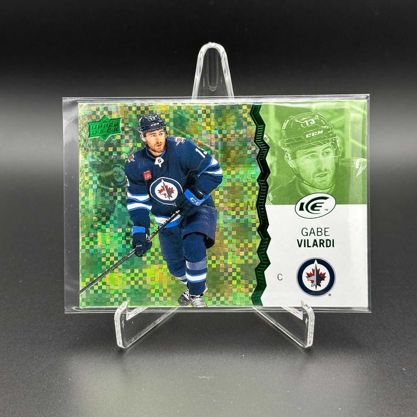2023-24 Upper Deck Ice BASE & ROOKIE Green parallel ~ YOU PICK from the list!