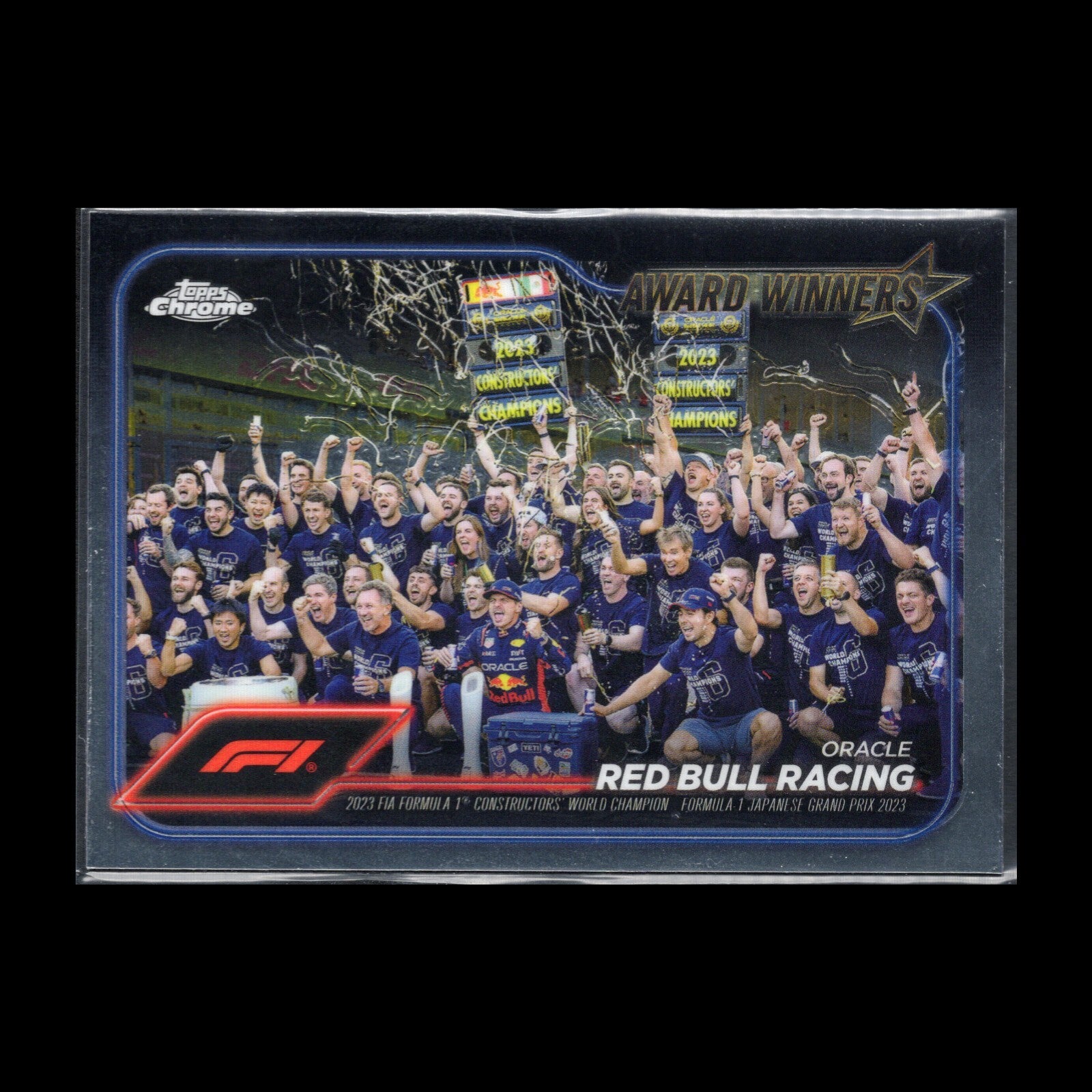 2024 Topps Chrome Formula 1 ORACLE RED BULL RACING #184 Award Winners