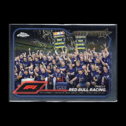 2024 Topps Chrome Formula 1 ORACLE RED BULL RACING #184 Award Winners