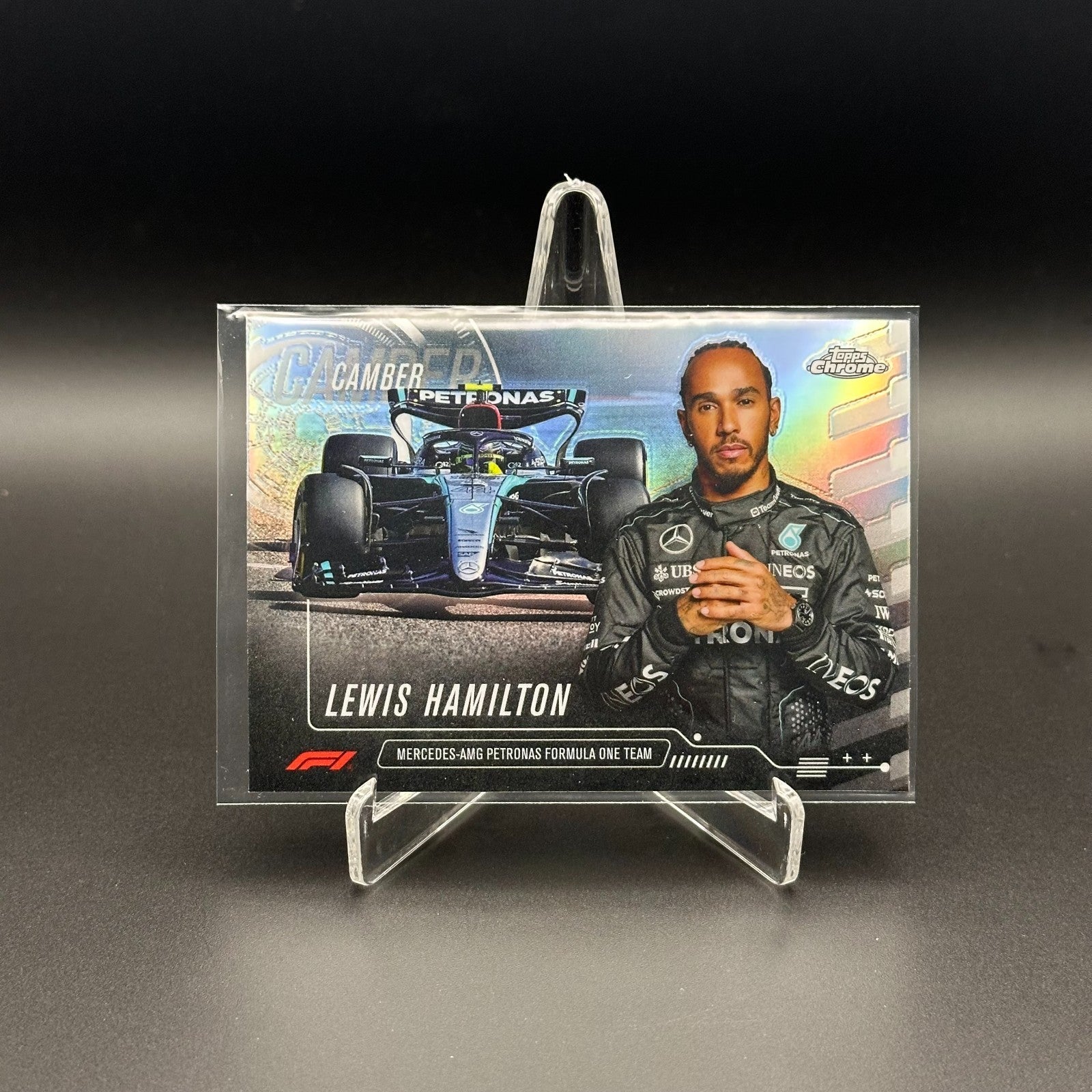 2024 Topps Chrome Formula 1 LEWIS HAMILTON #CAM-3 Camber