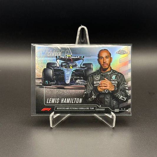 2024 Topps Chrome Formula 1 LEWIS HAMILTON #CAM-3 Camber