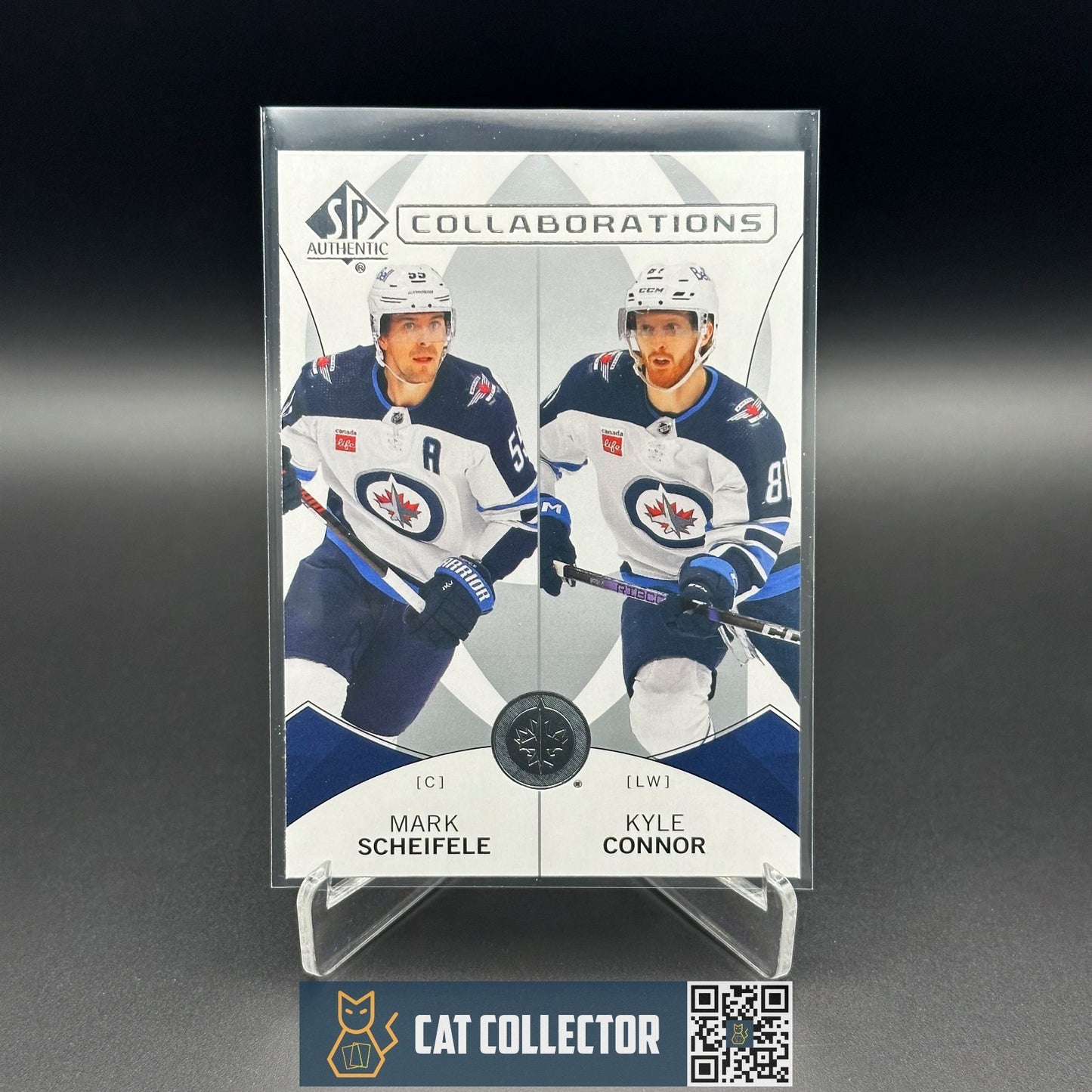 2024-25 UD SP Authentic MARK SCHEIFELE / KYLE CONNOR #C-23 Collaborations