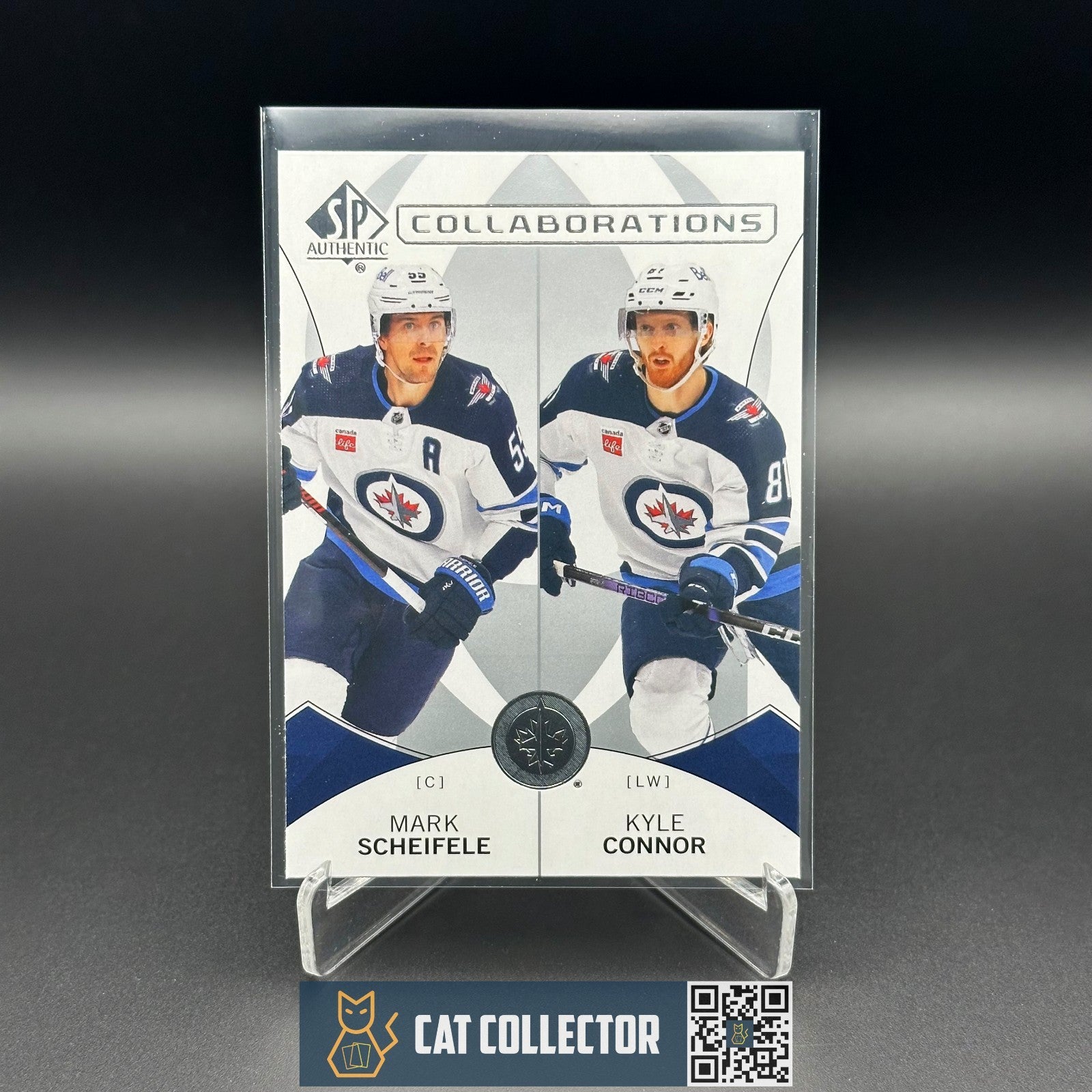 2024-25 UD SP Authentic MARK SCHEIFELE / KYLE CONNOR #C-23 Collaborations
