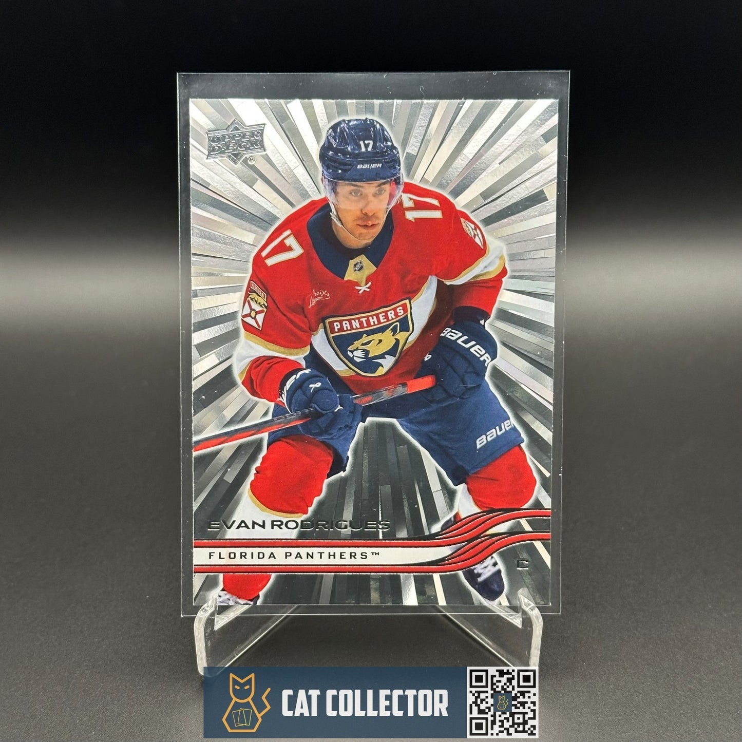 2025-26 UD Series 1 EVAN RODRIGUEZ #69 Outburst - Florida Panthers