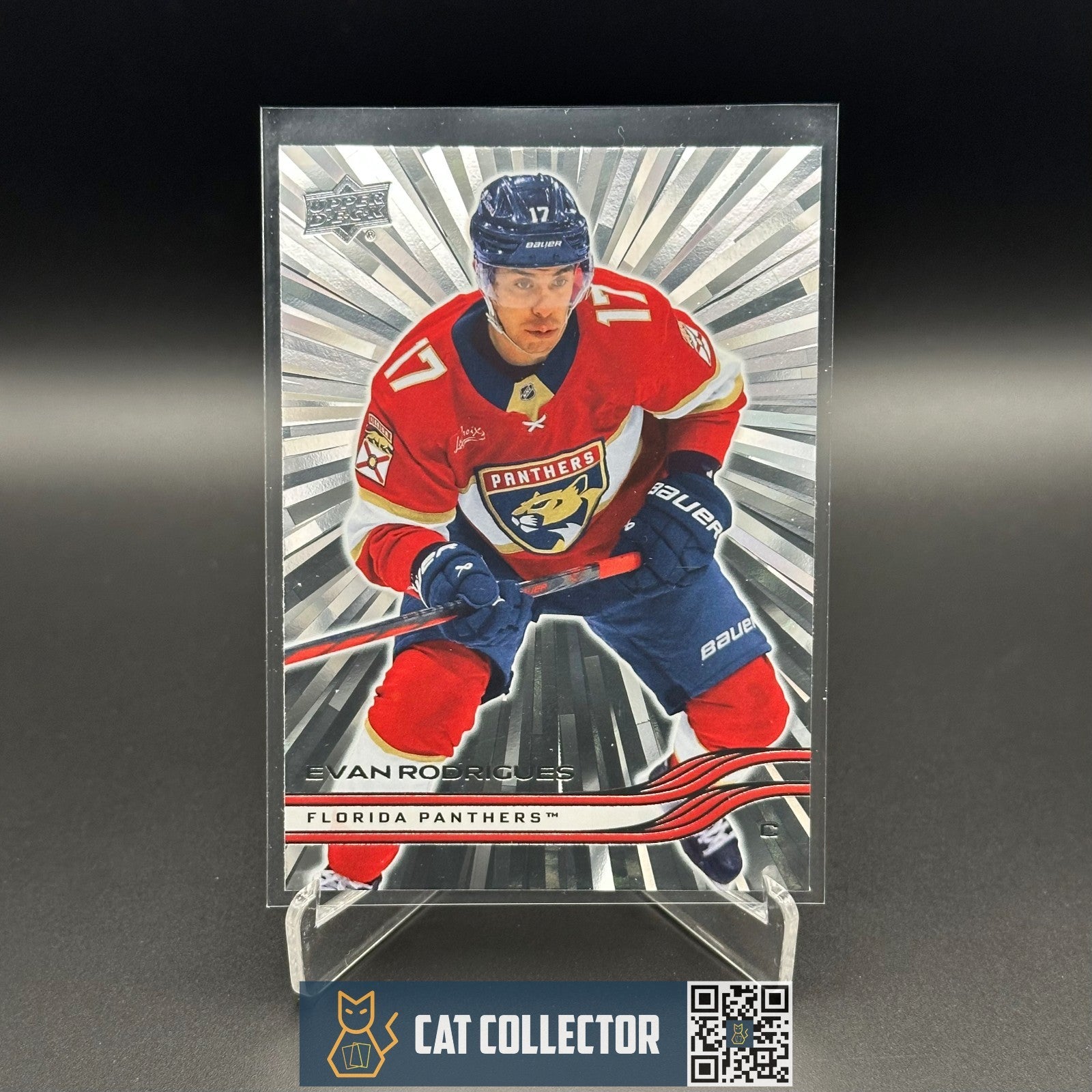 2025-26 UD Series 1 EVAN RODRIGUEZ #69 Outburst - Florida Panthers