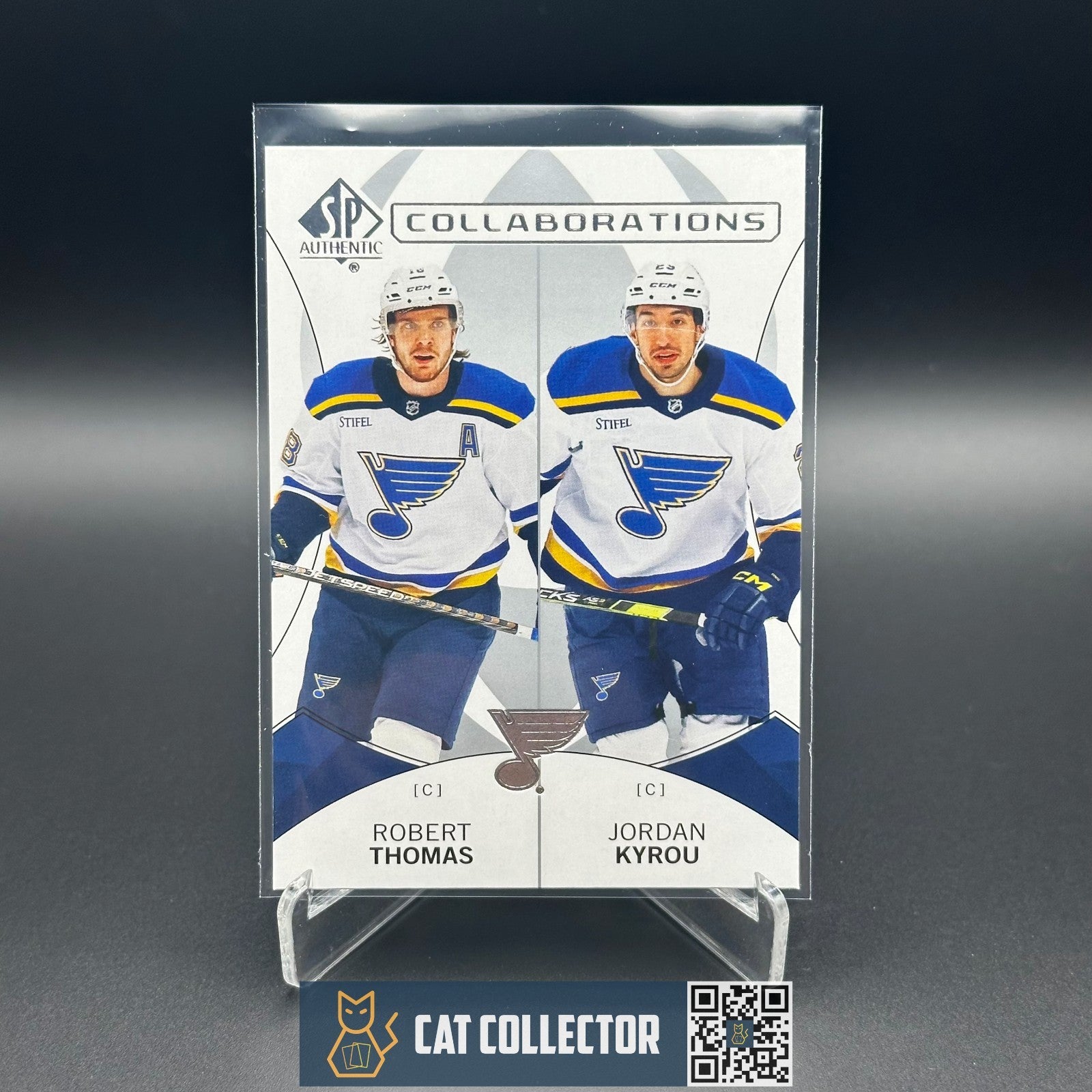 2024-25 UD SP Authentic ROBERT THOMAS / JORDAN KYROU #C-13 Collaboration