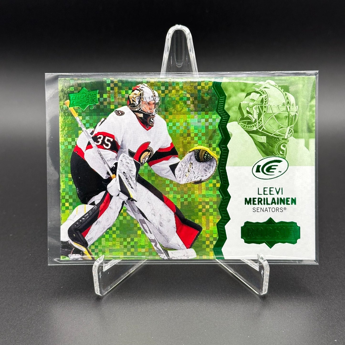 2023-24 Upper Deck Ice BASE & ROOKIE Green parallel ~ YOU PICK from the list!