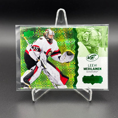 2023-24 Upper Deck Ice BASE & ROOKIE Green parallel ~ YOU PICK from the list!