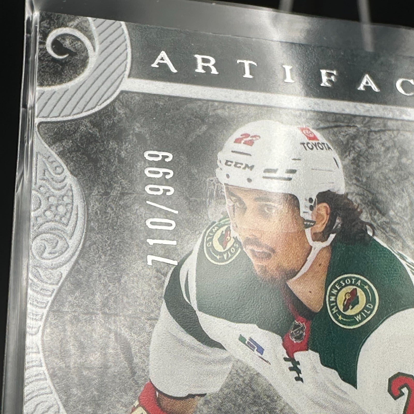 2024-25 UD Artifacts MARAT KHUSNUTDINOV #191 Silver RC /999 - Minnesota Wild